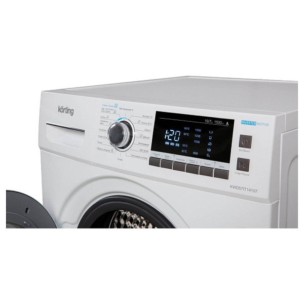 KORTING KWD 57IT14107 стиральная машина с сушкой белый