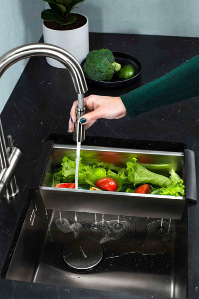 OMOIKIRI AKITA-S SL смеситель желтый