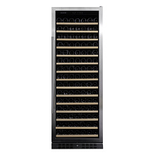 DUNAVOX DX-194.490SSK винный шкаф нержавеющая сталь