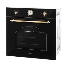 HIBERG VM 6382 BR духовой шкаф черный