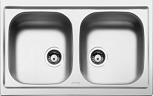 SMEG LYP792 мойка нержавеющая сталь