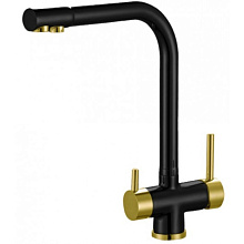 ZORG ZR 348 YF BLACK BRONZE смеситель черный/бронза