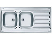 ALVEUS CLASSIC 100 NAT 12X нержавеющая сталь мойка 1009084