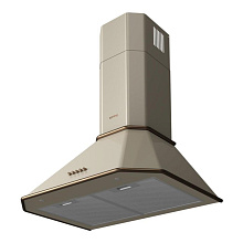 KORTING KHC 6839 RB вытяжка слоновая кость/бронза
