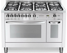 LOFRA PBPD126GV+E/2Ci варочный центр белый жемчуг отделка хром