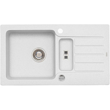 ALVEUS GRANITAL NIAGARA 70 ARCTIC-G11 белый мойка 1100890
