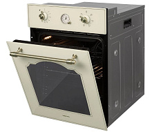 HIBERG VM 4360 RY духовой шкаф бежевый