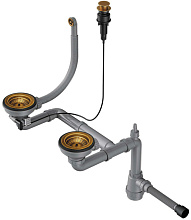 OMOIKIRI  WK-1,5CL-R-A-AB022 арматура античная латунь