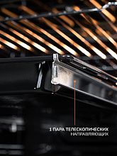 MILLEN MEO 6003 BL духовой шкаф черный