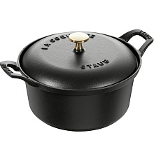 STAUB 11742023 кокот 20 см черный