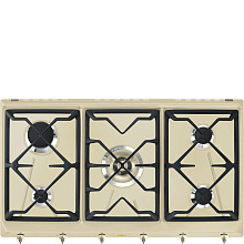 SMEG SRV896POGH варочная панель кремовый