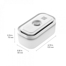 ZWILLING 36804-100 контейнер-сотейник для вакуумного хранения белый