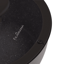 MAUNFELD FILIGRANA EDDA FG24EDD01CS кастрюля с крышкой 24 см бежевый