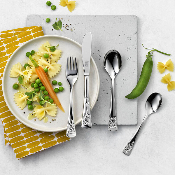 ZWILLING набор детских столовых приборов Медвежонок Тедди нержавеющая сталь