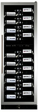 DUNAVOX DX-119.386DSS винный шкаф нержавеющая сталь