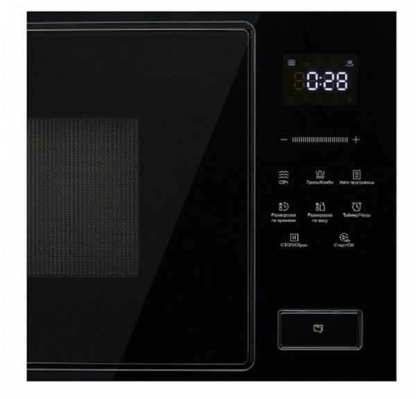 KORTING KMI 827 GN микроволновая печь черное стекло