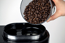 CASO Coffee Compact кофеварка нержавеющая сталь/черный