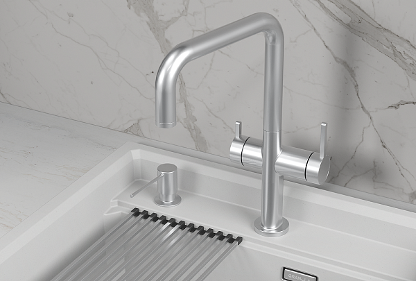 GRANULA KS-8275 смеситель нержавеющая сталь