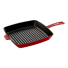 STAUB 12123006 сковорода-гриль 30 см вишня