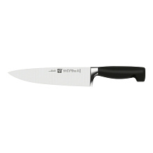 ZWILLING FOUR STAR нож поварской 200 мм черный