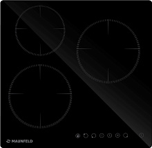 MAUNFELD AVCE453BK индукционная варочная панель белый