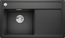 BLANCO ZENAR 45S-F Black Standard SILGRANIT PuraDur InFino мойка черный