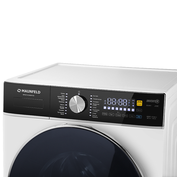 MAUNFELD MFWD14106WH03 стиральная машина белый
