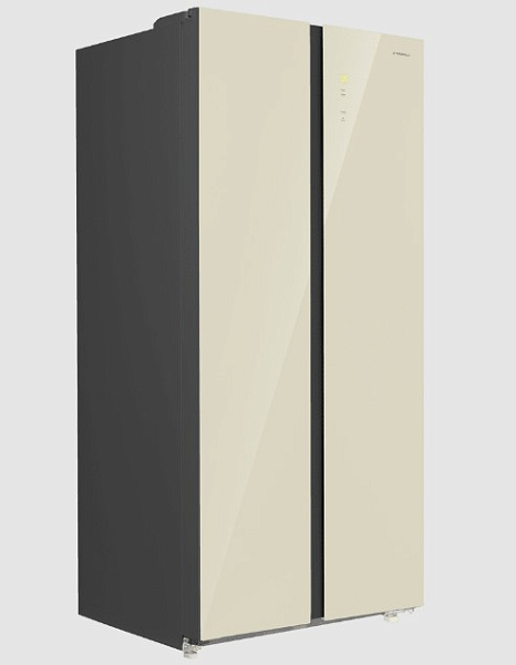 MAUNFELD MFF191NFBG холодильник бежевый