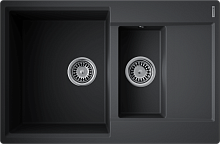 OMOIKIRI DAISEN 78-2T BL мойка черный