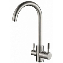 ZORG SH 713 INOX смеситель нержавеющая сталь