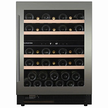 DUNAVOX DAUF-39.121DSS винный шкаф нержавеющая сталь