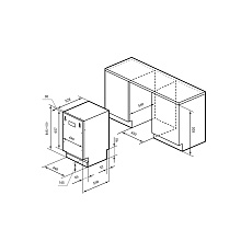 Lex PM 4573N посудомоечная машина