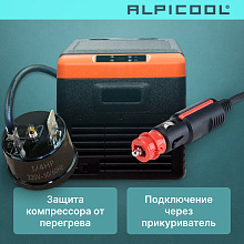 ALPICOOL CL30 (12/24) автохолодильник черный