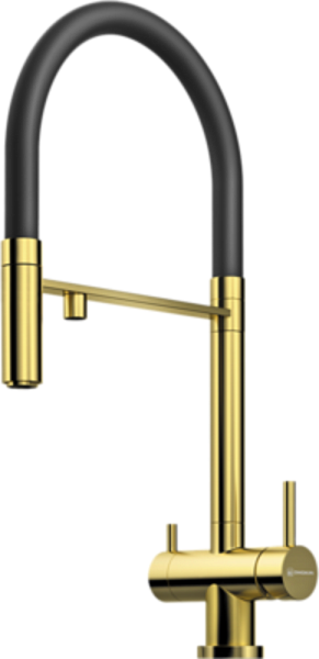 OMOIKIRI KANTO PVD-LG  смеситель золотой