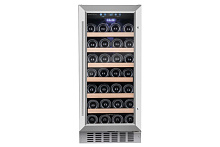 TEMPTECH WPQ38SCS встраиваемый винный шкаф нержавеющая сталь