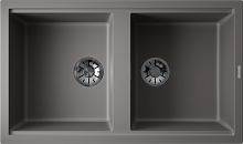 OMOIKIRI KITAGAWA 86-2-GR мойка Leningrad Grey