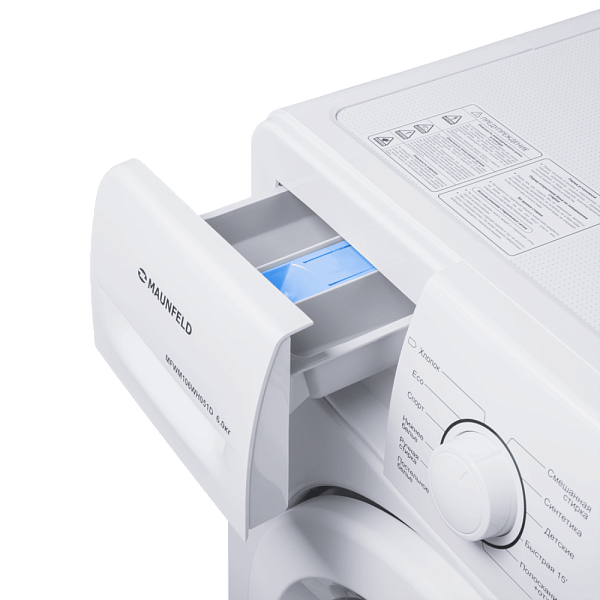 MAUNFELD MFWM106WH051D стиральная машина белый