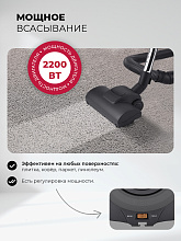 LEX LXVCC 7001 пылесос черный