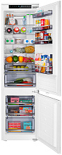 MAUNFELD MBF19354NFWGR LUX Inverter холодильник белый