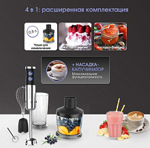 ZIGMUND & SHTAIN BH-346 M блендер черный/серебристый