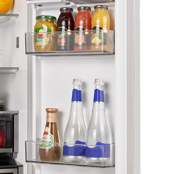 MAUNFELD MFF190NFDB01 холодильник черный