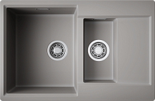 OMOIKIRI DAISEN 78-2-GR мойка Leningrad Grey