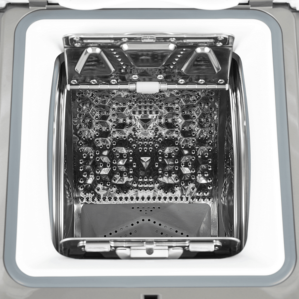 MAUNFELD MFWM127ISSL стиральная машина нержавеющая сталь