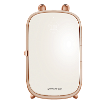 MAUNFELD MFF43W мини-холодильник для косметики бежевый