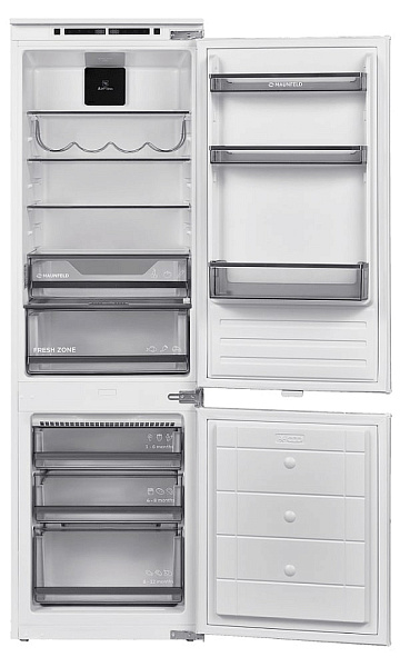 MAUNFELD MBF177NFFWGR Inverter холодильник белый