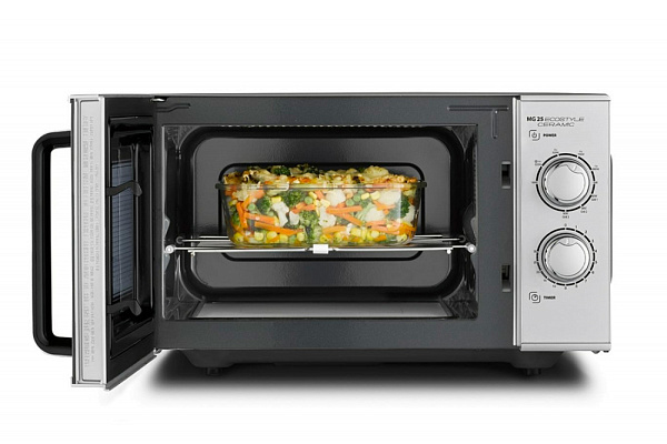 CASO MG 25 Ecostyle Ceramic микроволновая печь серебристый