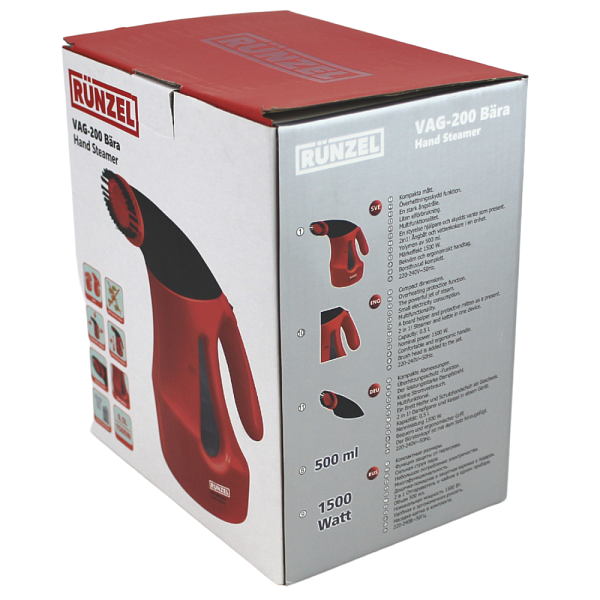 RUNZEL VAG-200 Bara ручной отпариватель красный 7702