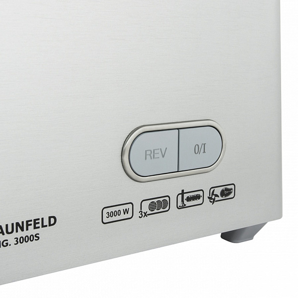 MAUNFELD MMG.3000S мясорубка нержавеющая сталь