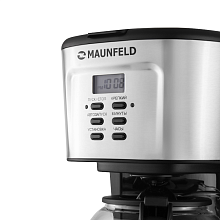 MAUNFELD MF-722S кофеварка нержавеющая сталь
