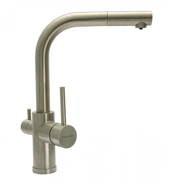 FLORENTINA КРИСТАЛЛ FL смеситель серый
